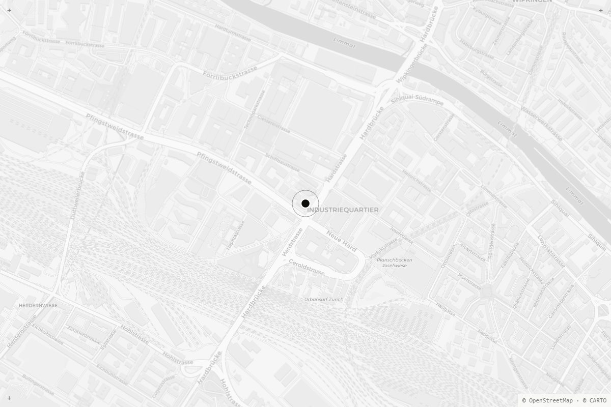 HLTHY Praxis Hardbrücke, Hardstrasse 235, Zürich